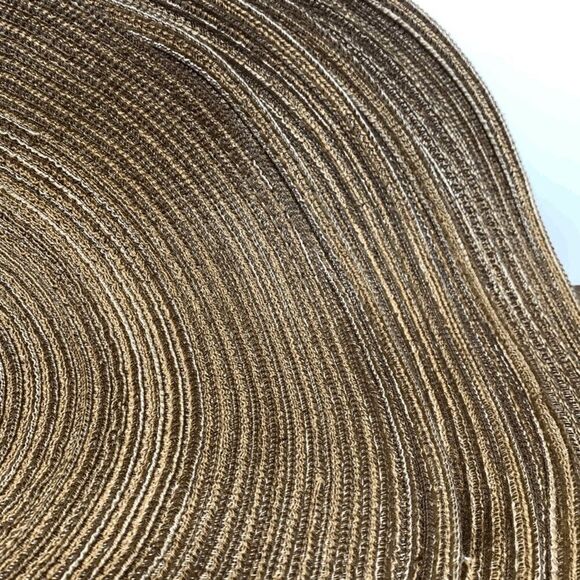 Set 6 15" Woven Brown Placemats - Picture 4 of 4